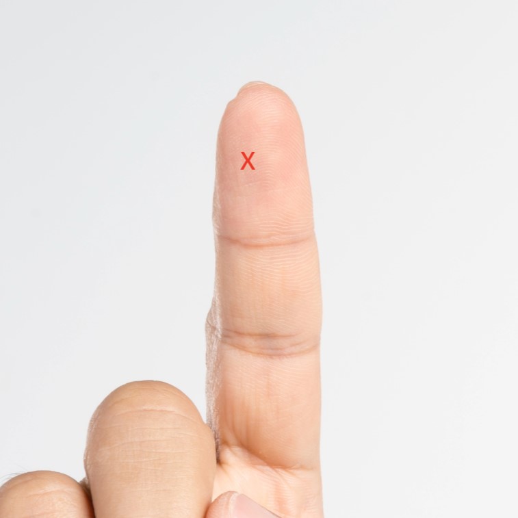 fingertip photo